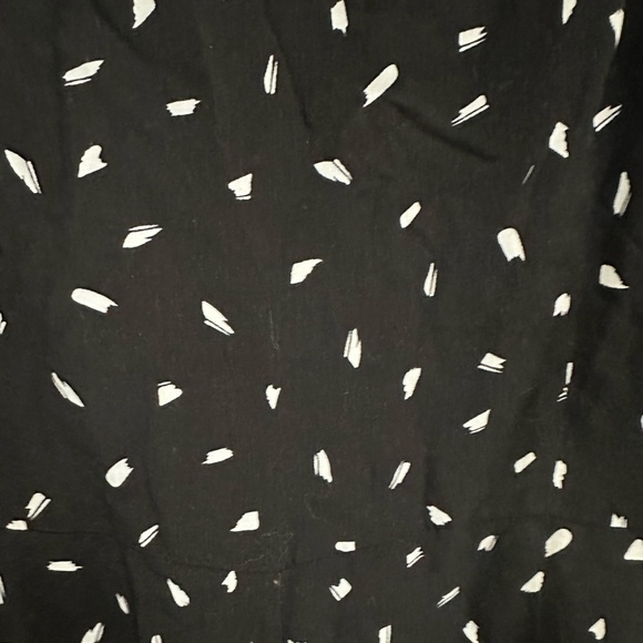 Lulu’s In Demand Black and White Print sleeveless wide leg Jumpsuit - Picture 8 of 9